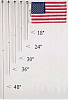 Taylor Made 919 48" Aluminum Flag Pole