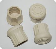 Taylor Made 96026 Rubber Chair Tips Fits 1-1/8" Tubing - Clearance
