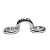 Taylor Made Eye Strap Chrome 1-1/2"  2/CD