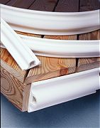 Taylor Made Heavy Duty Rubber Dock Extrusion Size:2-1/4´´ Length: 6´