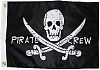 Taylor Made Pirate Crew 12X18 Nylon Flag