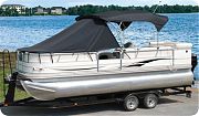 Taylor Made Pontoon Playpen Shade for 18´ for 20´ Boats  Black