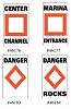 Taylor Made Sur-Mark Buoy Labels - 46180 - 5 MPH - Clearance