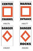 Taylor Made Sur-Mark Buoy Labels - 46180 - 5 MPH - Clearance