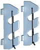 Teak Isle 25707 Rod Holder With Bungee & Backers - 2 Rods