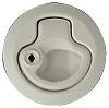 Teak Isle 29201 White Locking Latch