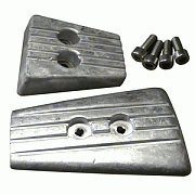 Tecnoseal Anode Kit - Volvo Dpsa/Sxa - Aluminum