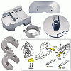 Tecnoseal Anode Kit with Hardware - Mercury Alpha 1 Gen 2 - Aluminum