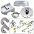 Tecnoseal Anode Kit with Hardware - Mercury Alpha 1 Gen 2 - Magnesium