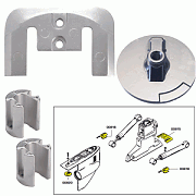 Tecnoseal Anode Kit with Hardware - Mercury Bravo 2-3 - Zinc