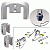 Tecnoseal Anode Kit with Hardware - Mercury Bravo 2-3 Up To 2003 - Magnesium
