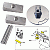 Tecnoseal Anode Kit with Hardware - Mercury Verado 4 - Aluminum