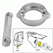 Tecnoseal Anode Kit with Hardware - Volvo DUO-PROP 280 - Aluminum