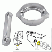 Tecnoseal Anode Kit with Hardware - Volvo DUO-PROP 280 - Magnesium