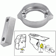Tecnoseal Anode Kit with Hardware - Volvo DUO-PROP 290 - Zinc
