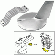 Tecnoseal Anode Kit with Hardware - Yamaha 200-300HP HI-PERFORMANCE - Zinc