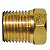 Tecnoseal Brass Cap for M8 Pencil Zinc