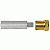 Tecnoseal E2 Pencil Zinc with Brass Cap