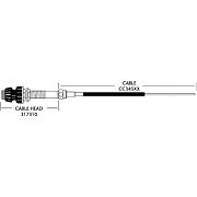 Teleflex 33LV No Hub Control Cable 20´