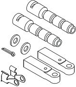 Teleflex CA27321P Johnson/Evinrude/Omc PRE-1979 Connection Kit