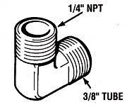 Teleflex HF5529 SeaStar Cylinder Fittings