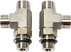 Teleflex HF6006 Orb Fitting Vertical Tee 2PK