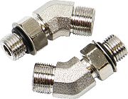 Teleflex HF6011 Orb Fitting 45DEG Elbow 2PK