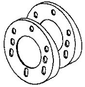 Teleflex SB27449P 20 Degree Wedge Mounting Bezel