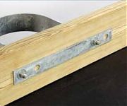 Tie Down 26369 Backing Plate/Hurricane Strip - 2" x 18"