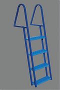 Tie Down 28274 Galvanized 4 Step Ladder