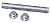 Tie Down 86032 5/8" x 15-1/4" Roller Shaft