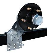 Tie Down 86079 Spare Hub and Tire Carrier