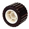 Tie Down 86493 4" x 3/4" Ribbed Black Rubber Wobble Roller