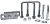 Tow Ready RM-0600 Axle Mounting Kit - 3-Hole