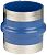 Trident 270V3000SS Blue VHT Hump Hose 3" I.D