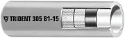 Trident 3050146 Type B1-15 Fuel Hose 1/4" I.D
