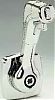 Uflex B310CH Chrome Side Mount Control