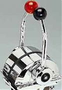 Uflex B322 Twin Lever Top Mount Chrome Control