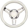 Uflex FOSCARIVCHW 13.8" White Foscari Steering Wheel