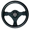 Uflex V45 11" Black Ultraflex Soft Touch Steering Wheel