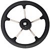 Uflex V70B 13.8" Polyurethane Firm Stainless Steel Steering Wheel