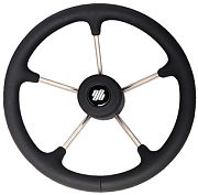 Uflex V70B 13.8" Polyurethane Firm Stainless Steel Steering Wheel