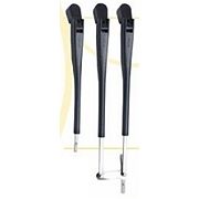 Vetus Rwas 11" - 14-7/16" Black Single Arm