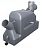Vetus WLOCKL40R 1-9/16" Plastic Waterlock Muffler With Water Injection