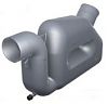 Vetus WLOCKL50S 2" Plastic Waterlock Muffler With Water Injection