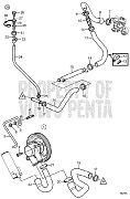 Volvo Penta 21399019 Hydraulic Oil Cooler