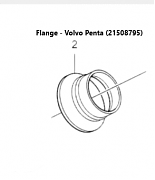 Volvo Penta 21508795 Flange