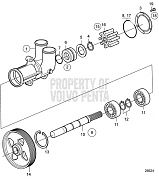 Volvo Penta 21951392 Wear Kit
