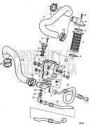 Volvo Penta 23001231 Hose