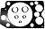 Volvo Penta 270789 Cylinder Head Gasket